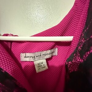 Danny & Nicole Pink Maxi Dress